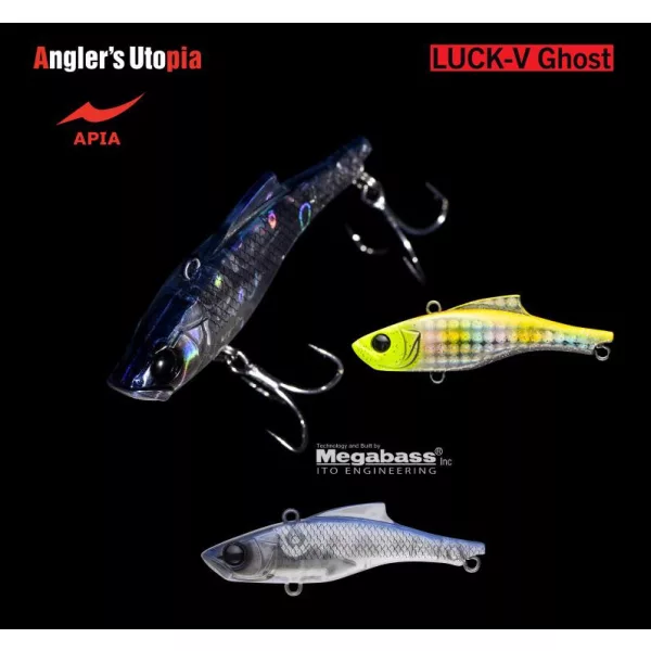 Apia Luck-V Ghost 65mm 15gr 01 Glass Cat Wobbler