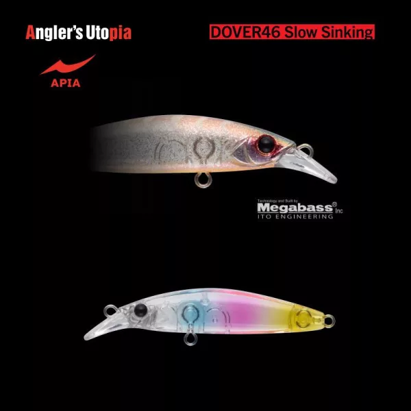 Apia Dover 46 Slow Sinking 46mm 2,3gr 05 Clear Candy Leurre