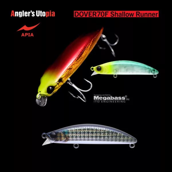 Apia Dover 70F Shallow Runner 70mm 8,5gr 03 Bora Leurre
