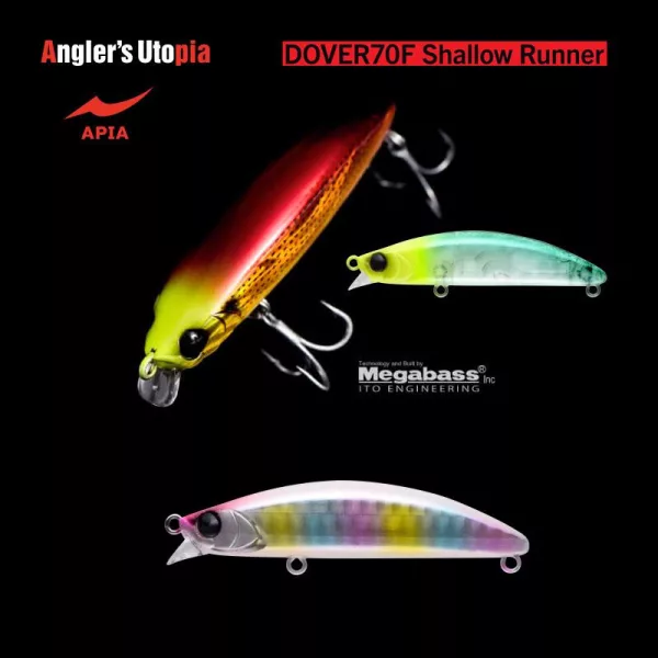 Apia Dover 70F Shallow Runner 70mm 8,5gr 04 Cotton Candy Leurre
