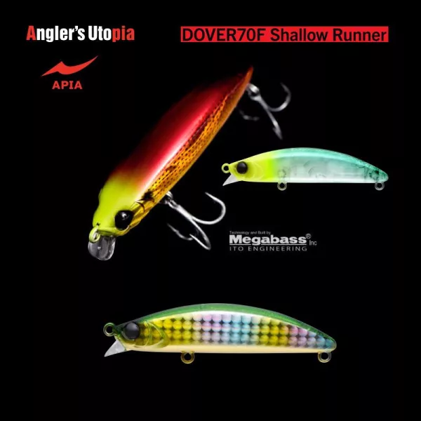 Apia Dover 70F Shallow Runner 70mm 8,5gr 09 Matsuo Deluxe Leurre