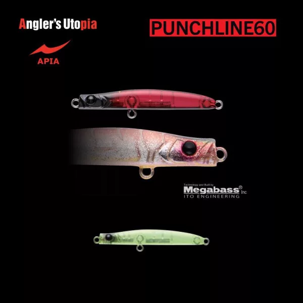 Apia Punch Line 60 5gr 60mm 12 Clear Chart glitter Leurre