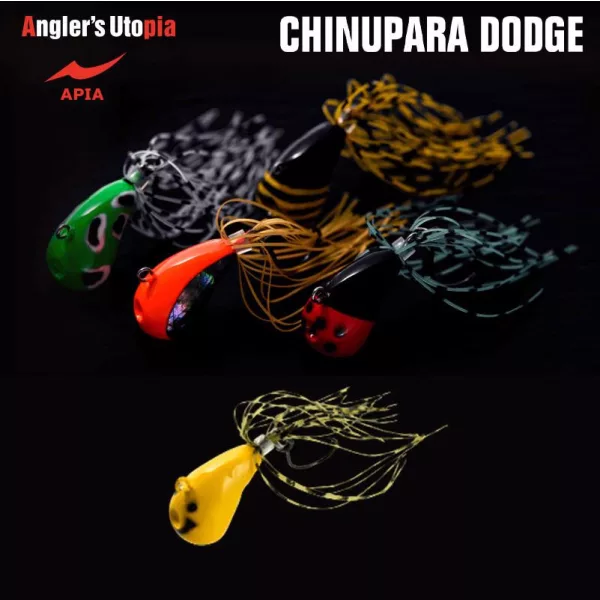 Apia Chinupara Dodge 53mm 10gr 07 Smile Corn Jig à jupe