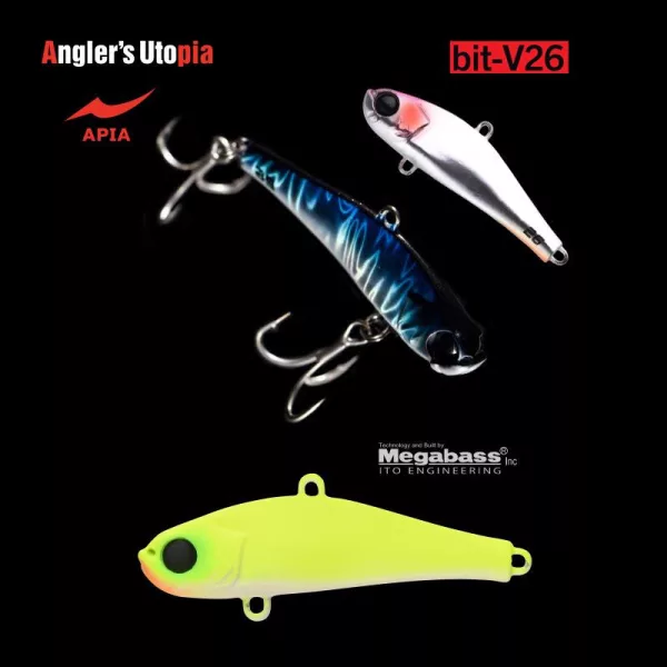 Wobbler Apia Bit-V26 55mm 26gr 17 Muraoka Chart