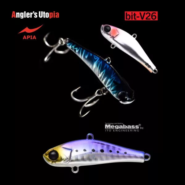Wobbler Apia Bit-V26 55mm 26gr 18 Iwashi Glow Berry