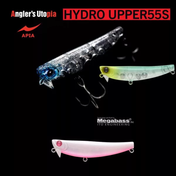 Apia Hydro Upper 55S 55mm 5,5gr 102 Pearl Red Berry Wobbler