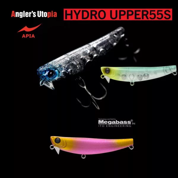 Apia Hydro Upper 55S 55mm 5,5gr 103 Pink Passion Gold Wobbler