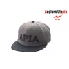 Apia Casquette plate Gris-Noir Casquette complète