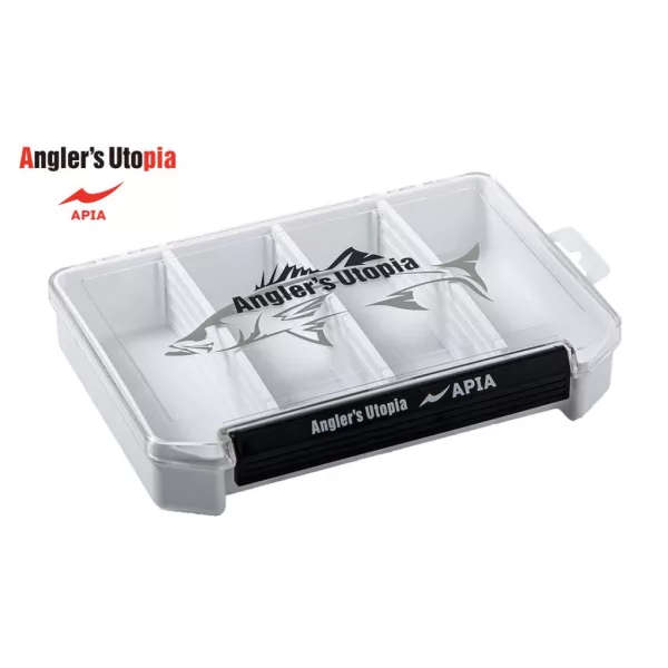 Apia Lock On The Top Lure Box 205x145x40mm Boîte à Leurres Blanche