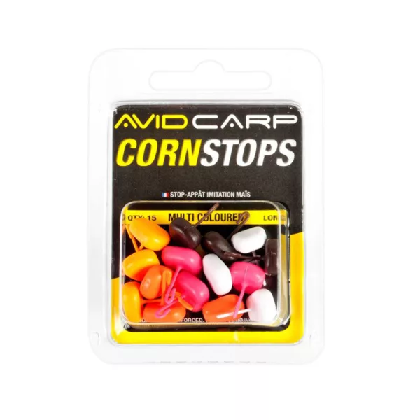 <b>Avid</b> Carp Corn Stops Floating Short MultiCoulored Butée maïs artificiel