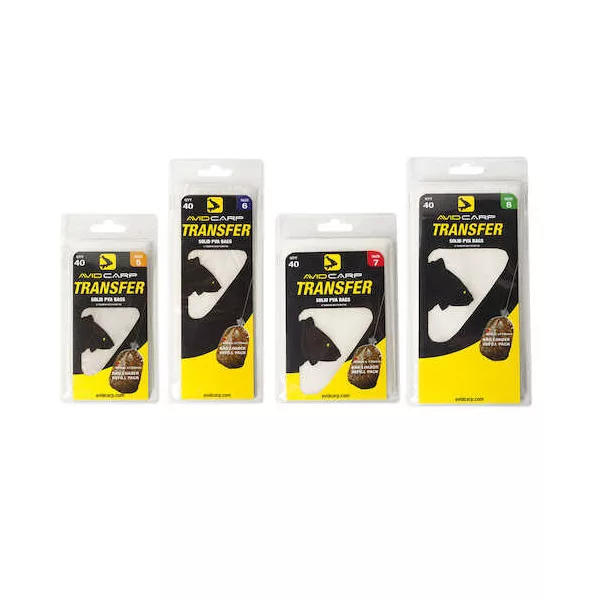 Avid Carp Transfer Sac PVA Solide Taille 6 Sac PVA