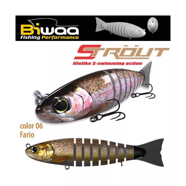 Biwaa Strout 14cm 29gr 06 Fario Wobbler 1db