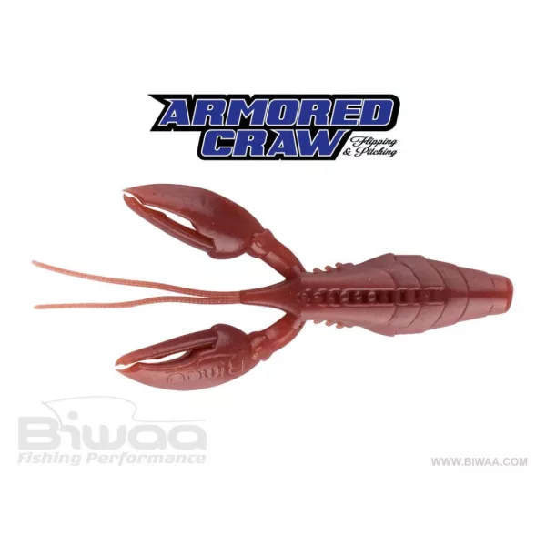 Biwaa Armored Craw 10cm 102 Cinnamon Gumi Műcsali 6db