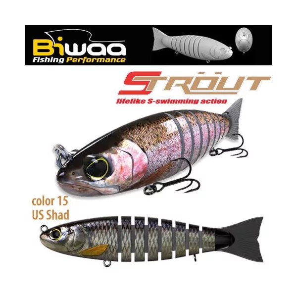 Biwaa Strout 14cm 29gr 15 US Shad Wobbler 1db