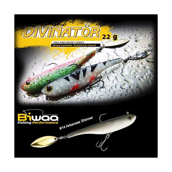 Biwaa Divinator Medium 18cm 35gr 14 Arkansas Shiner Spinnertail 1db