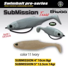 Biwaa Submission 13cm 11 Ivory Gumihal 3db