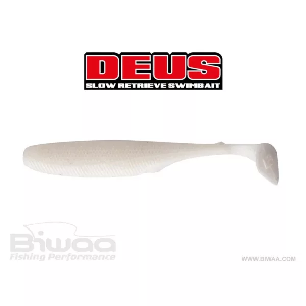 Biwaa Deus 10cm 008 Pearl White Gumihal 7db