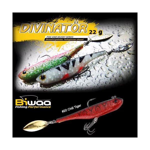 Biwaa Divinator Medium 18cm 35gr 23 Northern Pike Spinnertail 1db