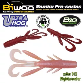 Biwaa Ultra Hog 7,5cm 103 Nightcrawler Gumi Műcsali 10db