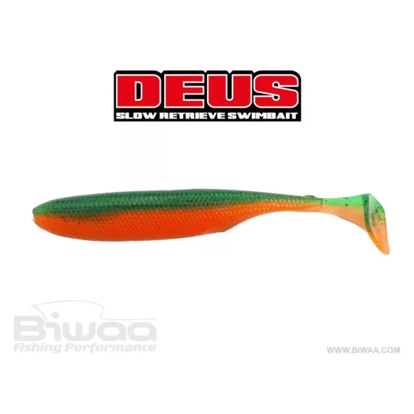 Biwaa Deus 13cm Tigre de feu Leurre souple 5 pièces/paquet
