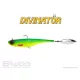 Biwaa Divinator Medium 18cm 35gr 68 Midori Silver Spinnertail 1db