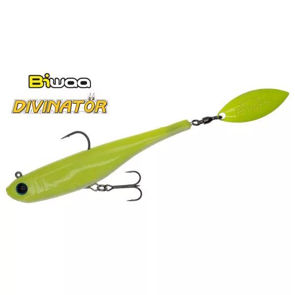 Biwaa Divinator Junior 14cm 22gr 103 UV Green Spinnertail 1db