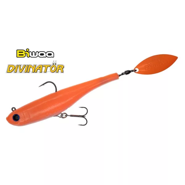 Biwaa Divinator Medium 18cm 35gr 102 UV Orange Spinnertail 1db