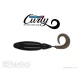 Biwaa Tailgunr Curly 9cm 110 UV Black Gumihal 7db