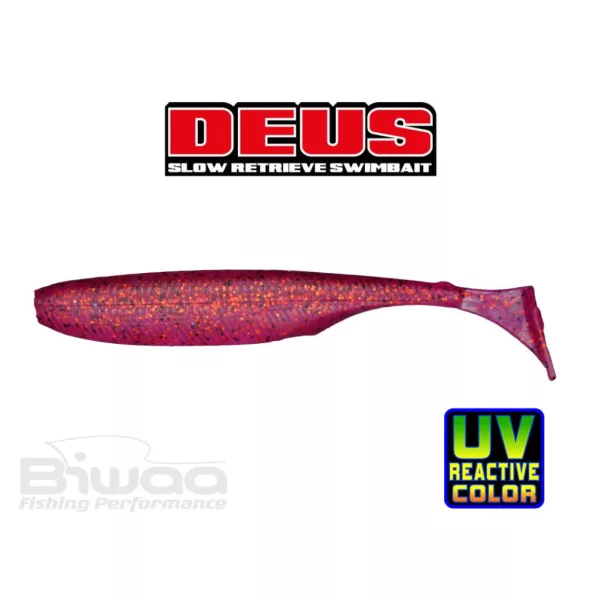 Biwaa Deus 15cm 208 Mag Ruby Gumihal 4db