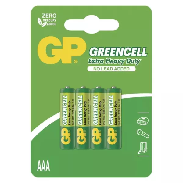 GP Greencell pile AAA 4p/blister
