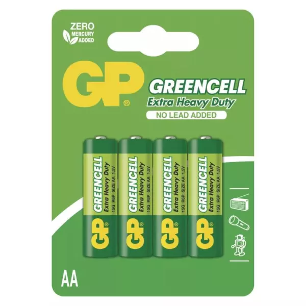 GP Greencell pile AA 4p/blister