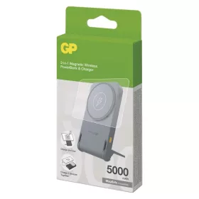 GP Powerbank Q05B, 5000 mAh, 20 W+Wireless, Noir