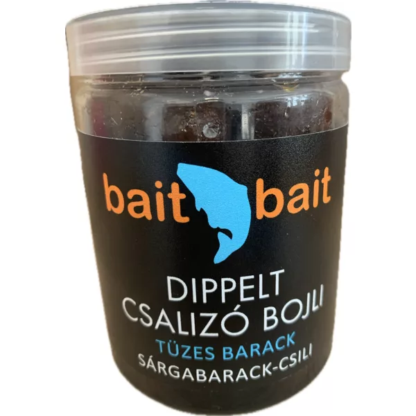 BaitBait Tüzes Barack Bouillette d'Amorçage Dippée 20mm 220gr