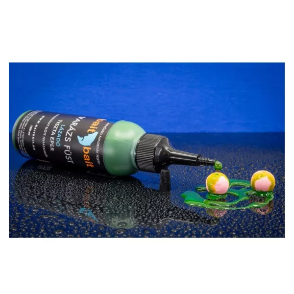 BaitBait Rebelle Liquide Fluo Fumée Magique Vert Fluo Fraise Pure Arôme Liquide 100ml