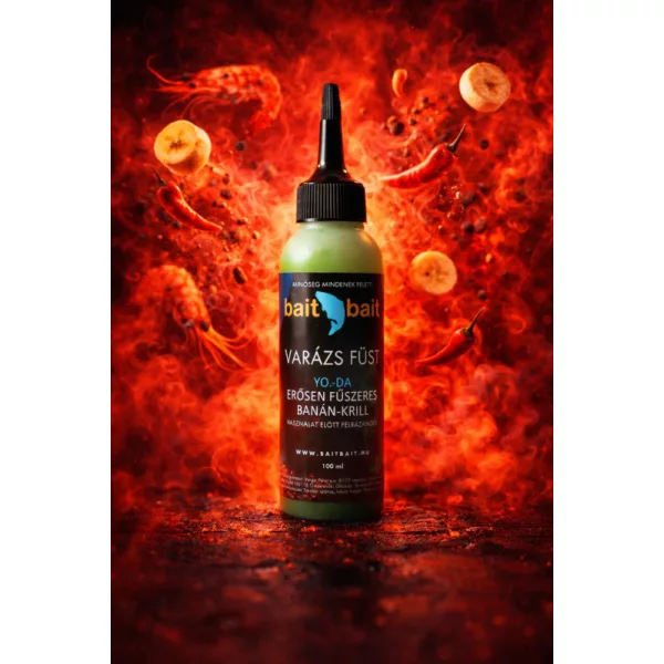 BaitBait Yo-Da Fluo Piros Liquid Varázs Füst 100ml