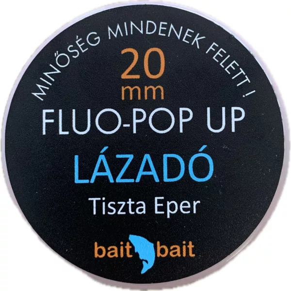 BaitBait Lázadó Fluo Pop Up Bouillette 20mm 50gr
