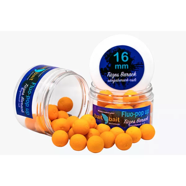 BaitBait Abricot Ardent Fluo Pop Up 16mm 50g - pop up