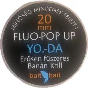 BaitBait Yoda Fluo Pop Up Bouillette 20mm 50gr