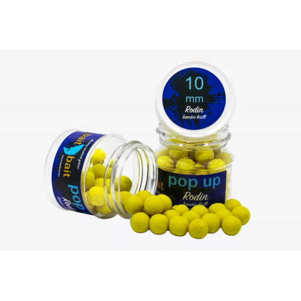 BaitBait Rodin Fluo Pop Up Bouillette 10mm 20gr