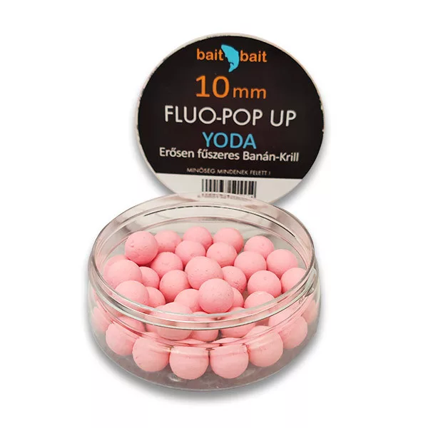 BaitBait Yoda Fluo Pop Up Bouillette 10mm 20gr