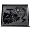 Haldorádó Black Edition BC 14000 LCS Moulinet à débrayage pour grande carpe avec bobine de rechange, en boîte cadeau