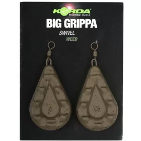   Korda Big Grippa Blister Plomb de pêche à la carpe 84gr 2 pièces