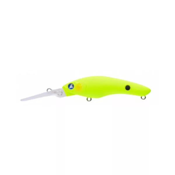 BlueBlue Kumihon Deep 75S 7,5cm 12gr #08 Matt Chartreuse Wobbler