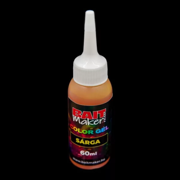 Bait Maker Gel de couleur Jaune 60ml