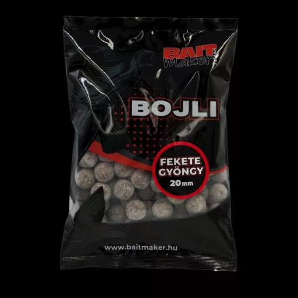Bait Maker 20mm Bouillette Perle Noire 800gr