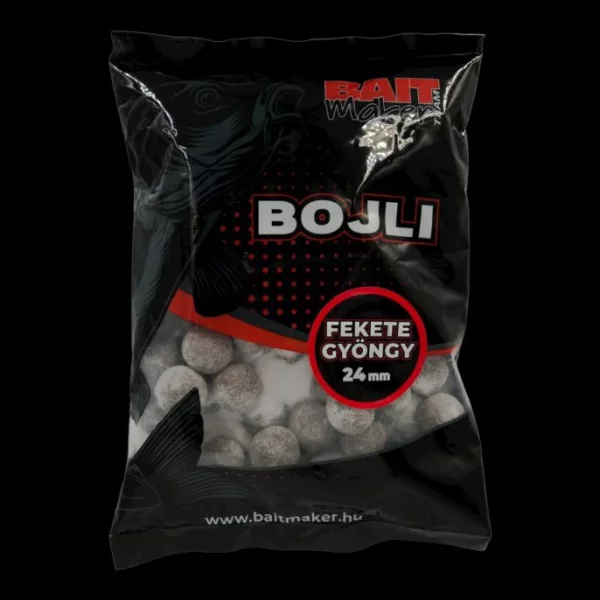 Bait Maker 24mm Bouillette Perle Noire 800gr