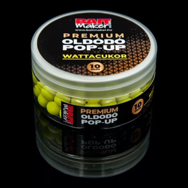 Bait Maker Premium 10mm Barbe à Papa Pop Up Soluble 25gr