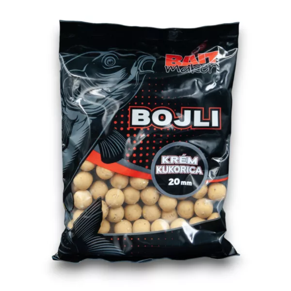 Bait Maker 20mm Bouillette Maïs Crème 800gr