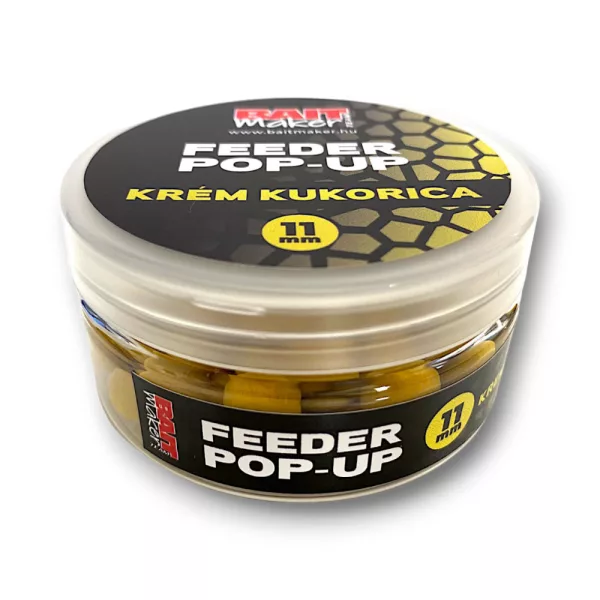 Bait Maker Pop Up Feeder Maïs Crème 11mm 25gr