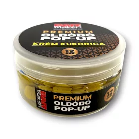 Bait Maker Pop Up Solubles Premium Maïs Crème 12mm 25 gr